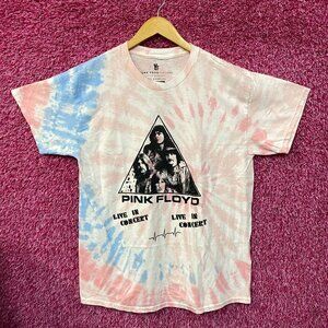 Pink Floyd Live In Concert Tie Dye T-Shirt Medium